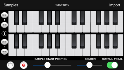 midi Sampler スクリーンショット