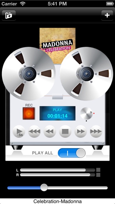 tapeRecorder スクリーンショット