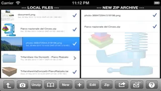 unzip + zip & send应用截图