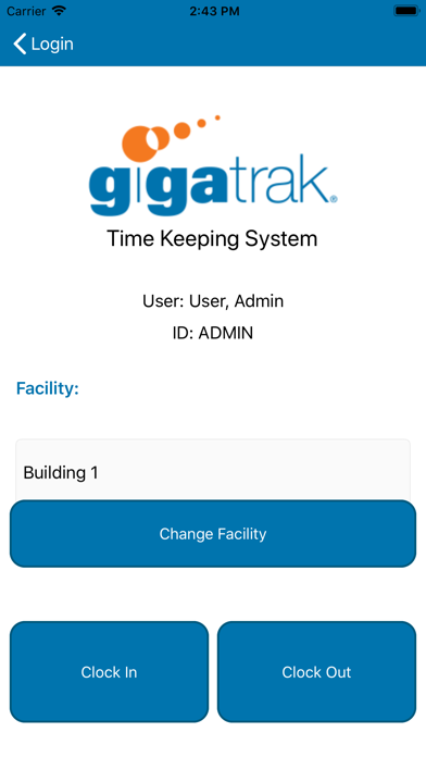 GigaTrak® Time Keeping System应用截图