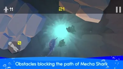 Tangkapan skrin MechaShark8 - Casual Fish Game