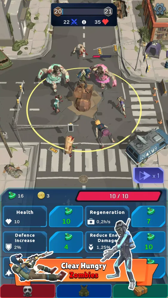 Zombie Idle Survival: Survivor Screenshots