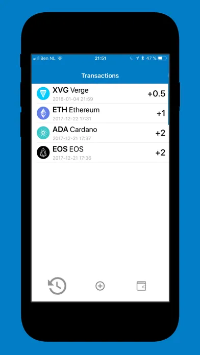 Crypto Journal スクリーンショット