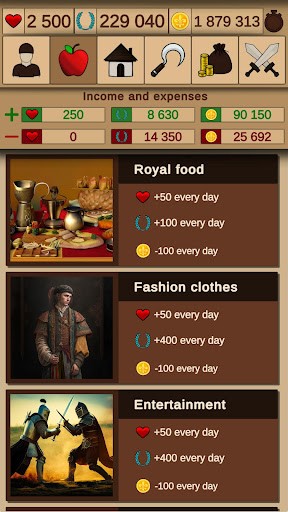 Medieval simulator Screenshots