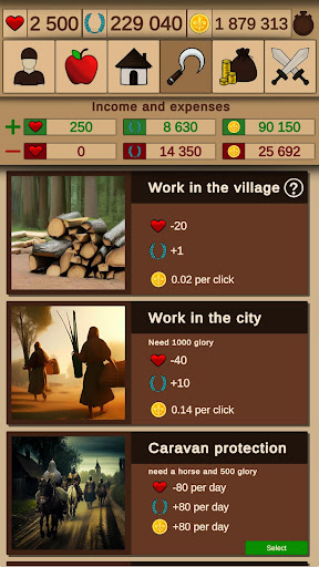 Medieval simulator Screenshots