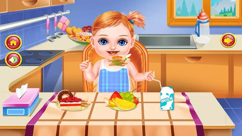 Babysitter feeding and playing應用截圖