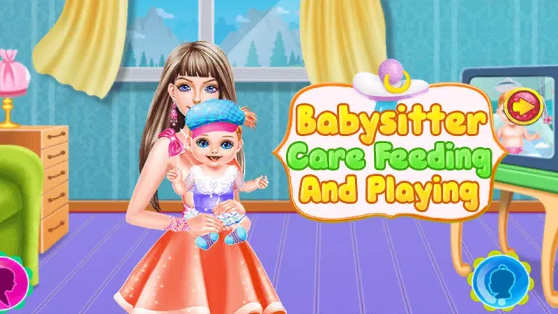 Babysitter feeding and playing應用截圖