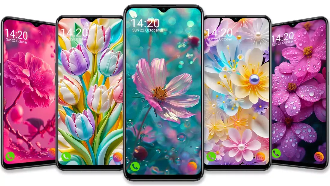 Captures d'écran de Girly wallpapers