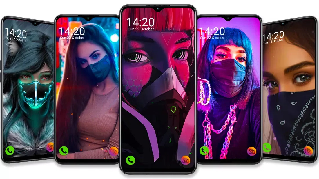 Captures d'écran de Girly wallpapers
