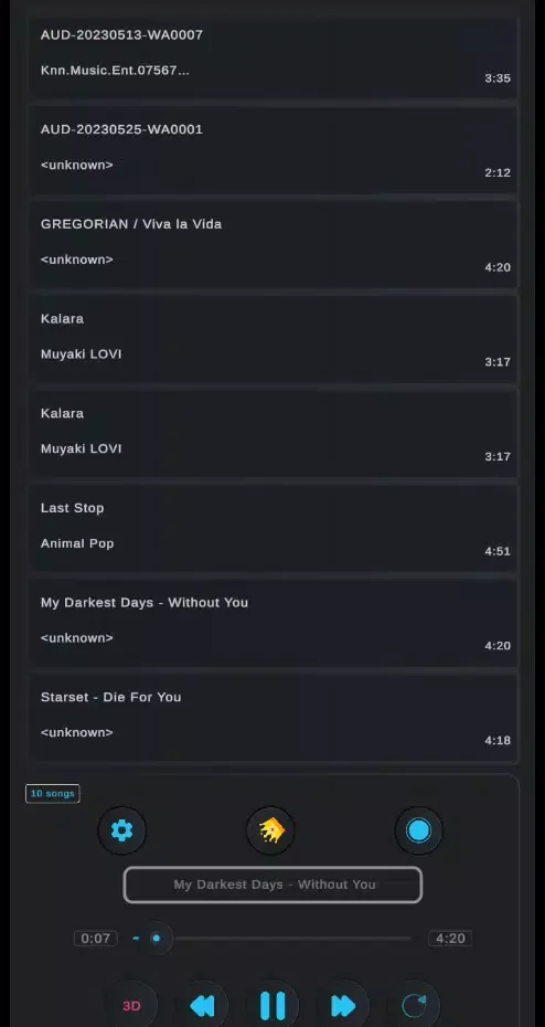 The Real 3D Music Screenshots