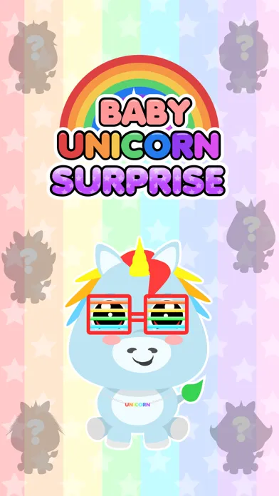 Capturas de tela do Baby Unicorn Surprise