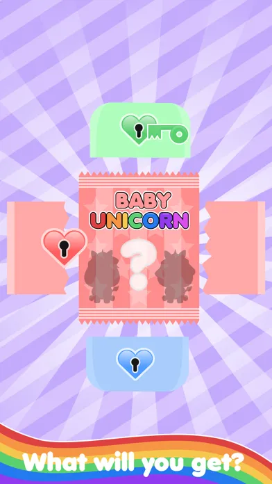 Capturas de tela do Baby Unicorn Surprise
