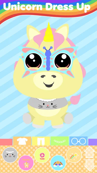 Capturas de tela do Baby Unicorn Surprise