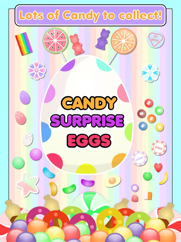 Candy Surprise Eggs سکرین شاٹس