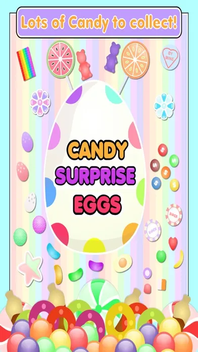 Candy Surprise Eggs - Eat Yum! سکرین شاٹس