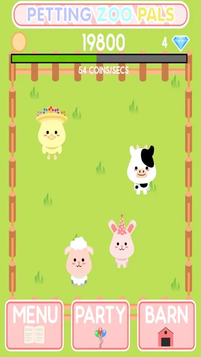 Ảnh chụp màn hình của Petting Zoo Pals - Clicker Game