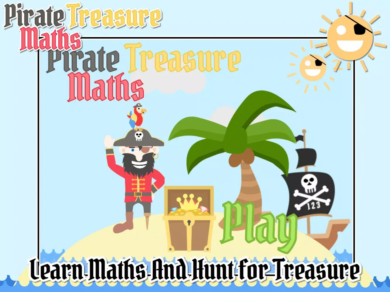Pirate Treasure Maths-Addition Screenshots