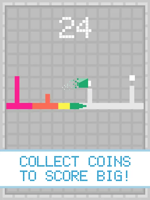 ภาพหน้าจอของ Rainbow Dash - Jump Geometry iPad 