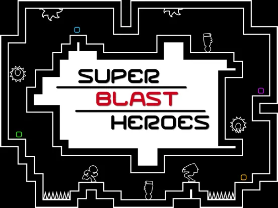 Capturas de pantalla de Super Blast Heroes –Retro Game iPad 