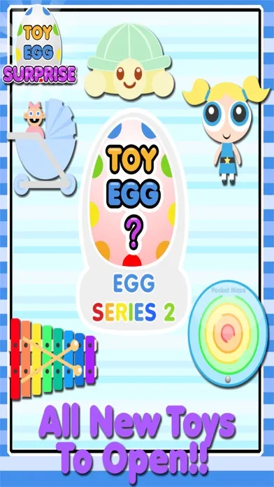 ภาพหน้าจอของ Toy Egg Surprise - Fun Collecting Game