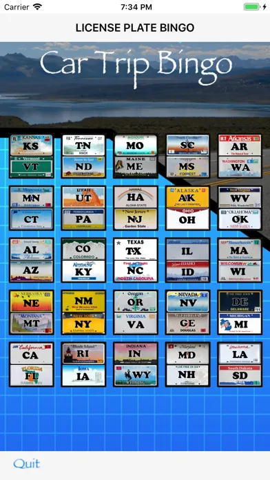 Скриншоты Car Trip Bingo