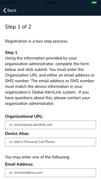 AlertLink Connect سکرین شاٹس
