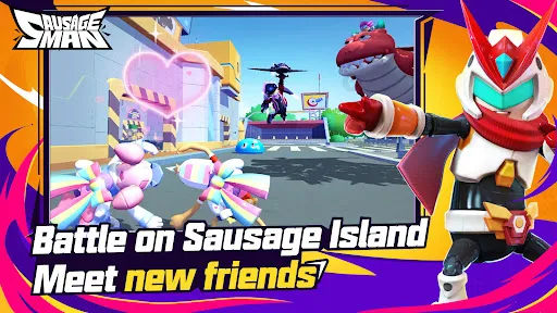 Tangkapan layar Sausage Man