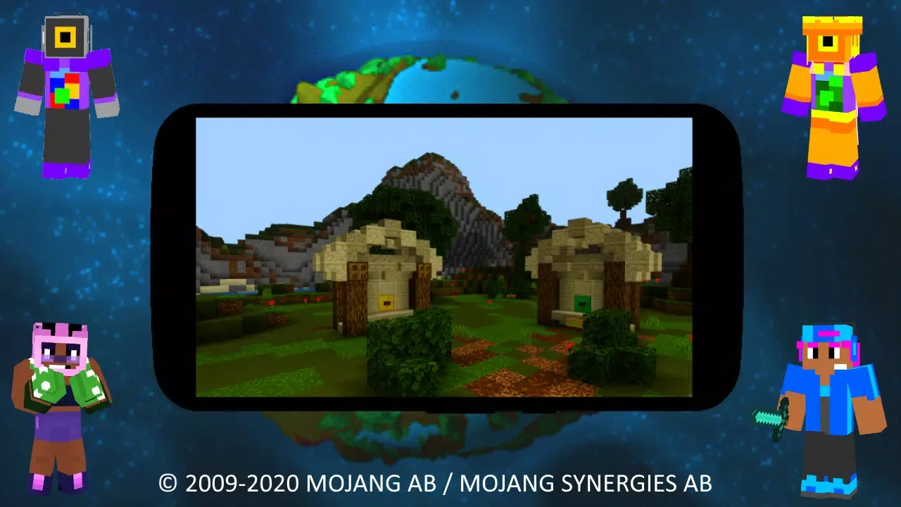 Скриншоты Medieval BedWars Maps for MCPE