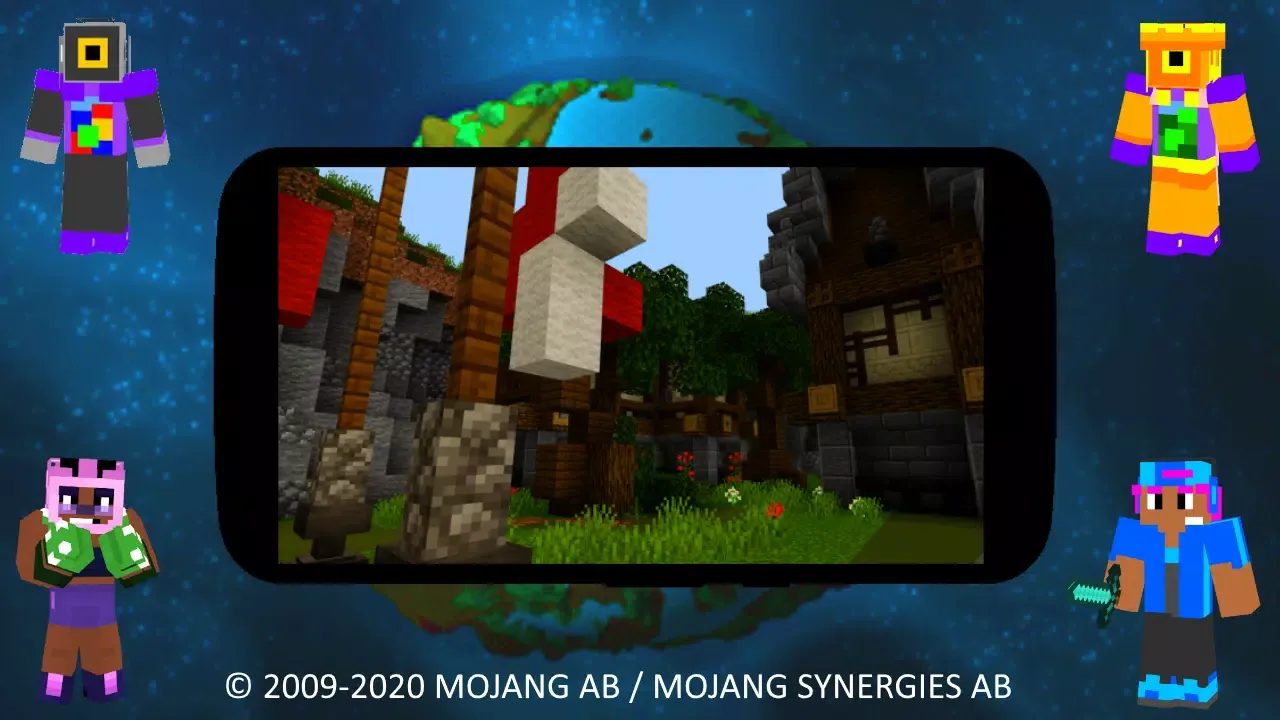 Скриншоты Medieval BedWars Maps for MCPE