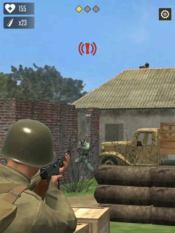 Frontline Heroes: WW2 Warfare iPad  스크린샷