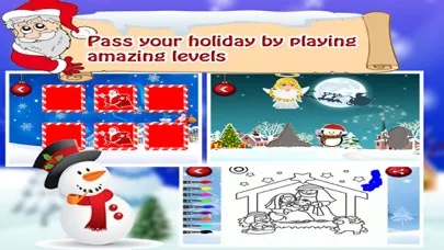 Zrzuty ekranu Christmas Games - Fun Puzzle