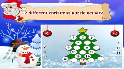 Zrzuty ekranu Christmas Games - Fun Puzzle