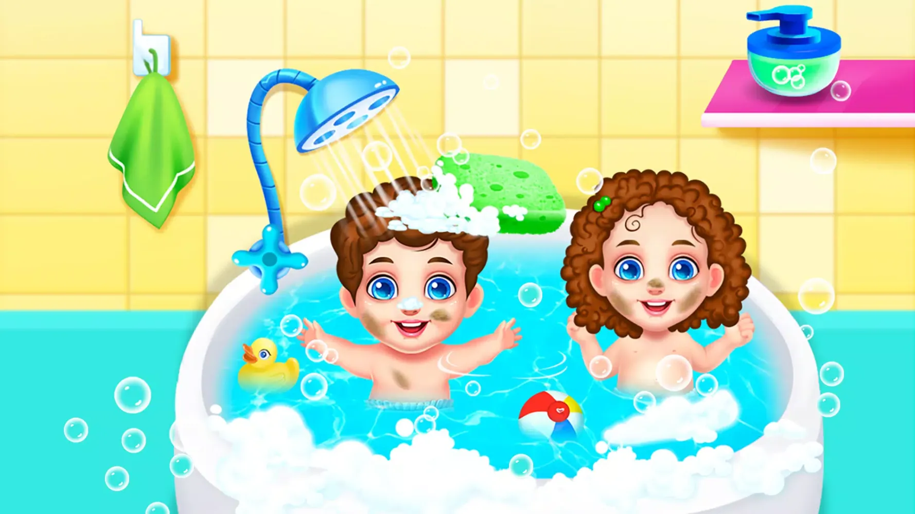 Captures d'écran de Cute Twins Babysitter Daycare