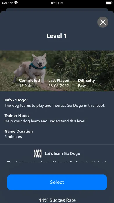 Tangkapan layar Go Dogo