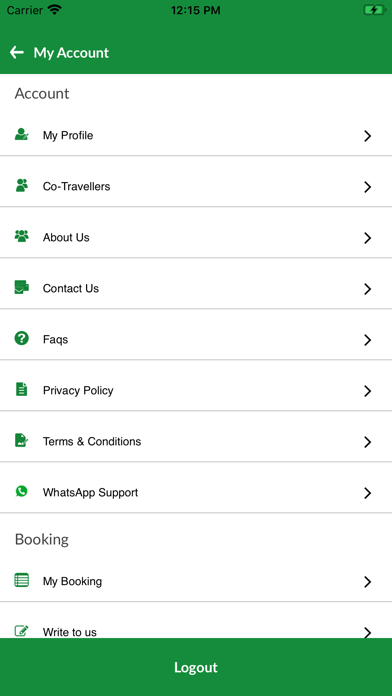 Zrzuty ekranu GoMosafer Travel
