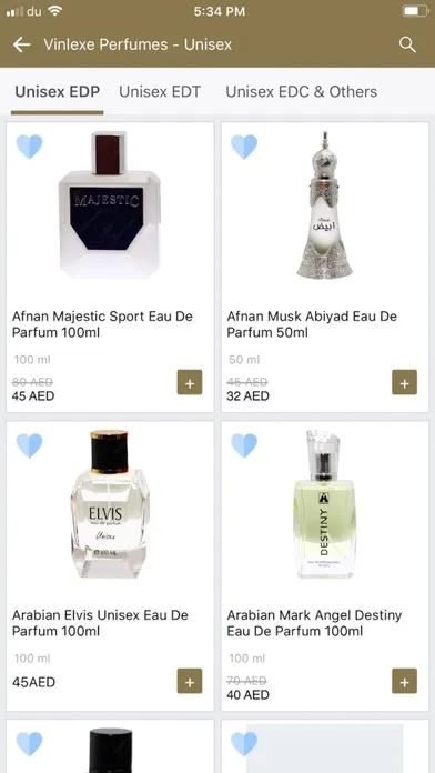 Vinlexe Perfumes應用截圖