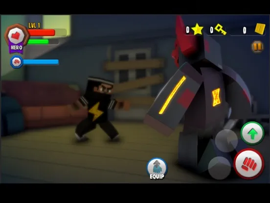 ภาพหน้าจอของ Fight & craft - Mine Fight iPad 