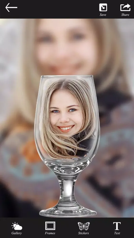 Pic in Pic (PIP) Photo Camera Screenshots