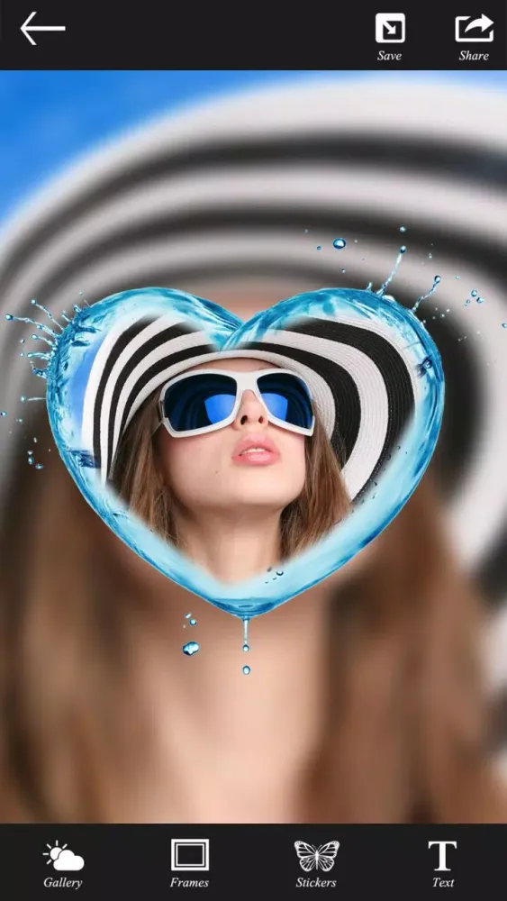 Pic in Pic (PIP) Photo Camera Screenshots