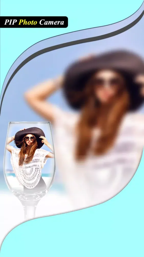 Pic in Pic (PIP) Photo Camera Screenshots