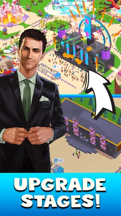 Zrzuty ekranu Music Festival Tycoon - Idle