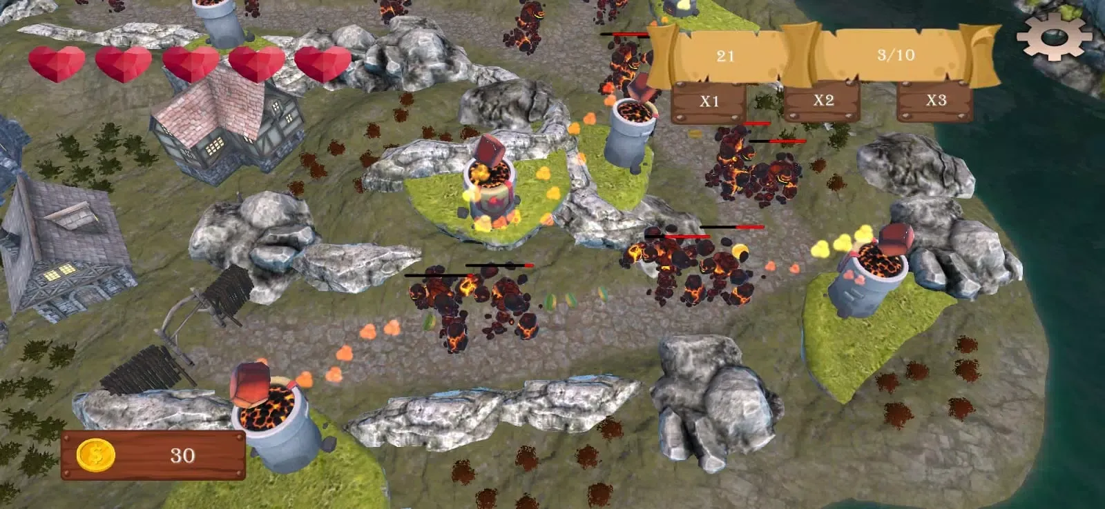 Village Defense: Tower Defense應用截圖