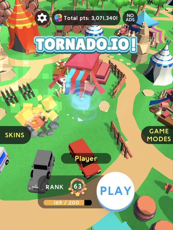 Zrzuty ekranu Tornado.io! iPad 