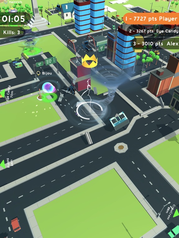 Zrzuty ekranu Tornado.io! iPad 