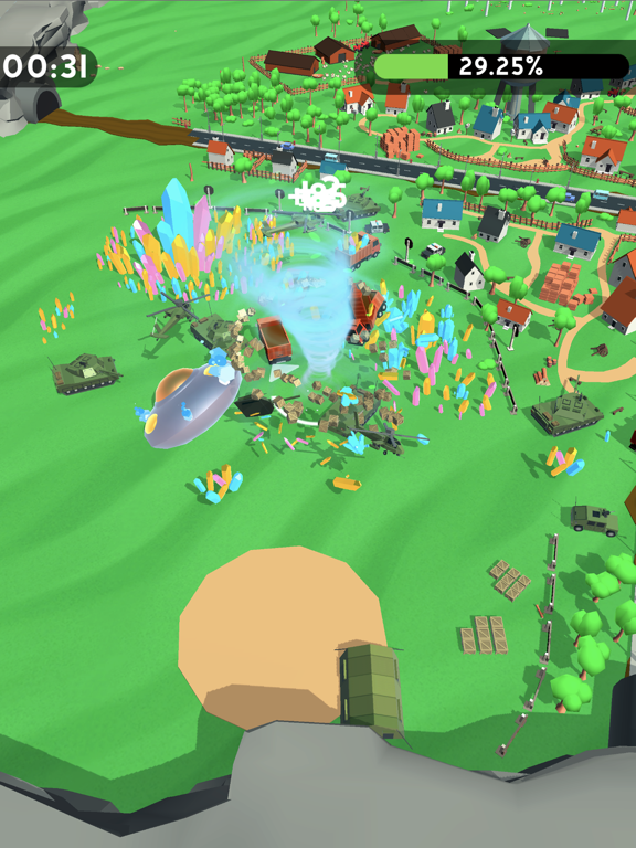 Zrzuty ekranu Tornado.io! iPad 