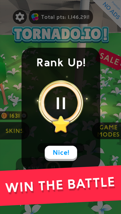 Zrzuty ekranu Tornado.io!