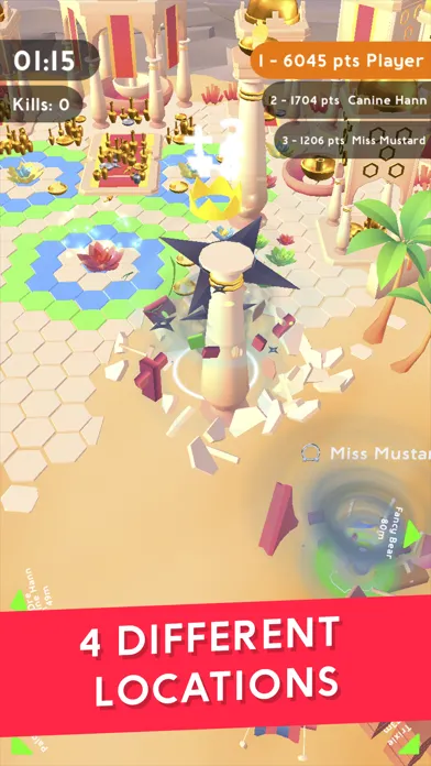 ภาพหน้าจอของ Tornado.io!