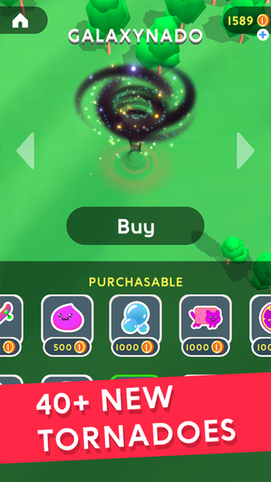 Zrzuty ekranu Tornado.io!