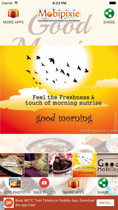 Screenshot di Good Morning eCards & Greetings