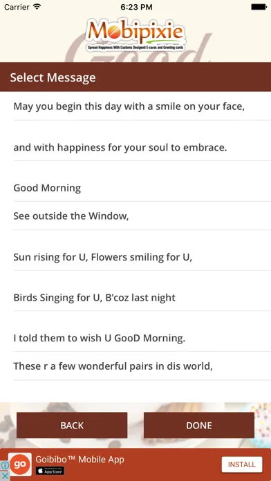 Screenshot di Good Morning eCards & Greetings